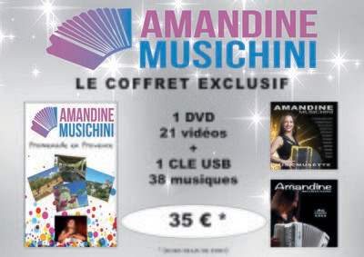 Amandine MUSICHINI Coffret DVD + cle USB