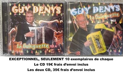 Guy DENYS, ses deux CD