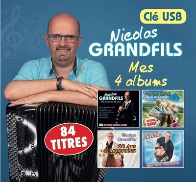 Nicolas GRANDFILS Clé USB 84 titres