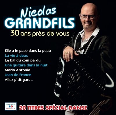 CD 30 ans de Nicolas GRANDFILS