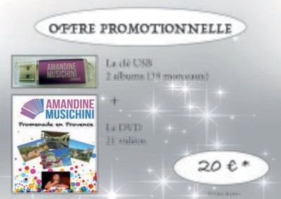PROMOTION DVD + CLE USB d'Amandine MUSICHINI