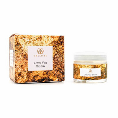 Crema viso oro 24 k