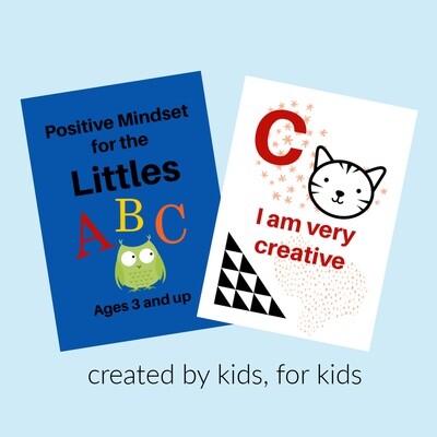 Positive Mindset Cards for the Littles, Ages 3 and up
