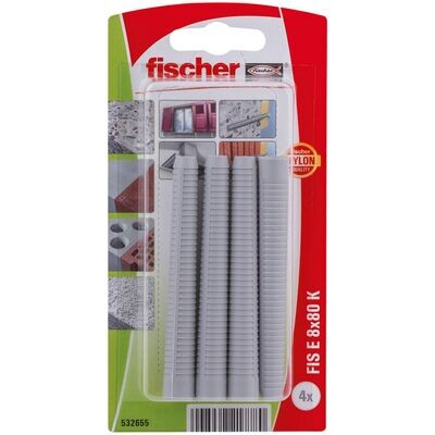 FIS E 8x80 K Χιτώνιο με εσωτερικό σπείρωμα σε blister (4x)