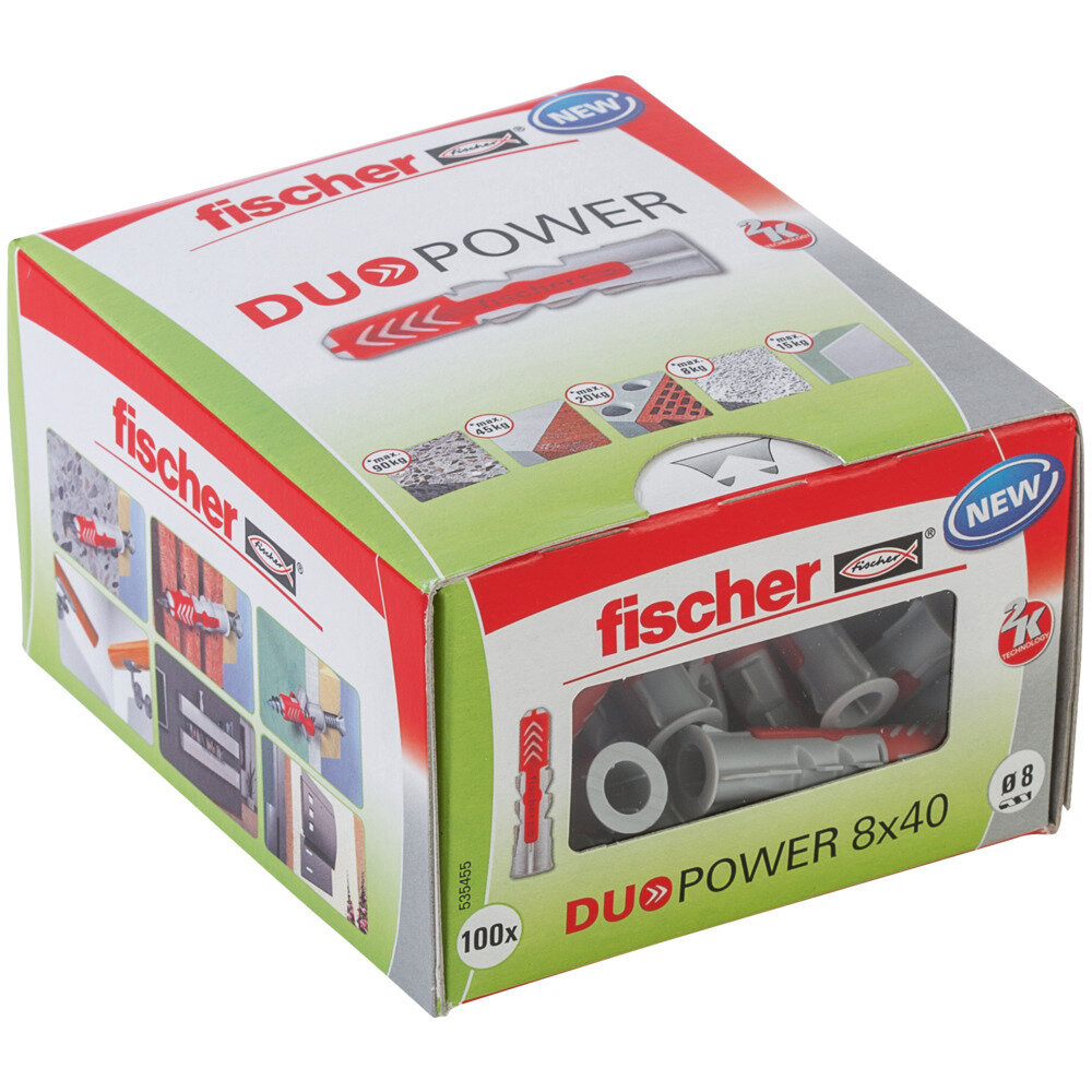 DuoPower 8x40 DIY Νάιλον βύσμα