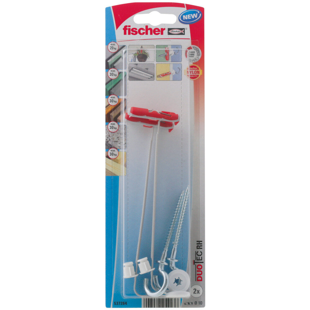 DuoTec 10 RH Βύσμα για λεπτότοιχα υλικά γάντζος blister (2x)