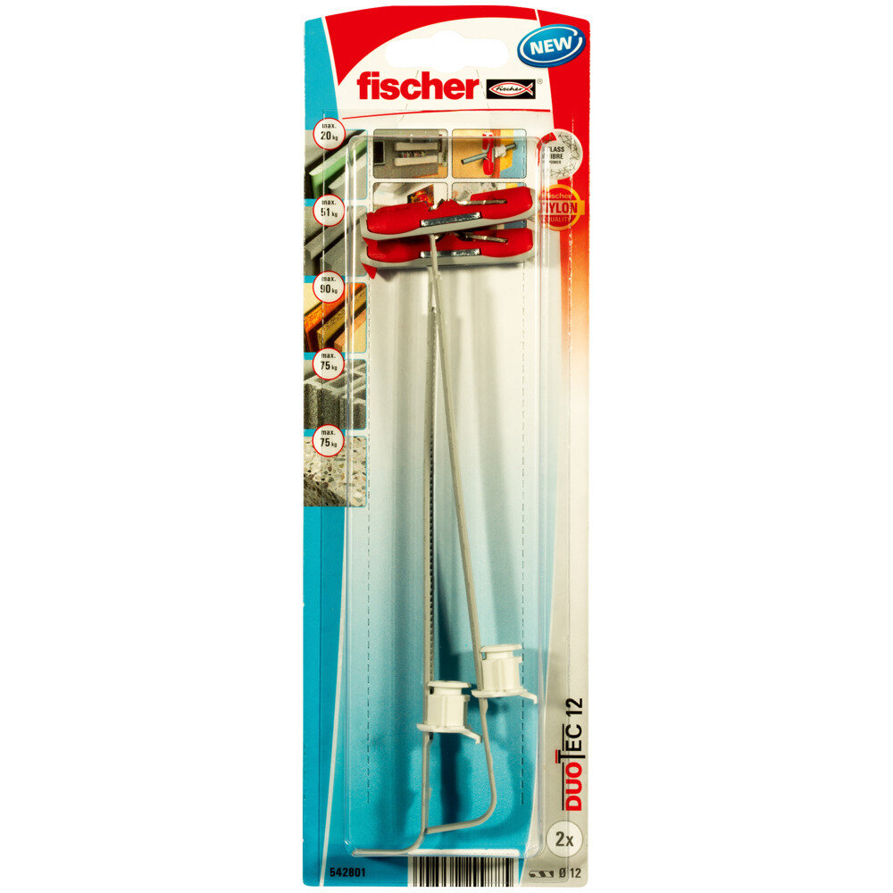 DuoTec 12 Βύσμα για λεπτότοιχα υλικά blister (2x)