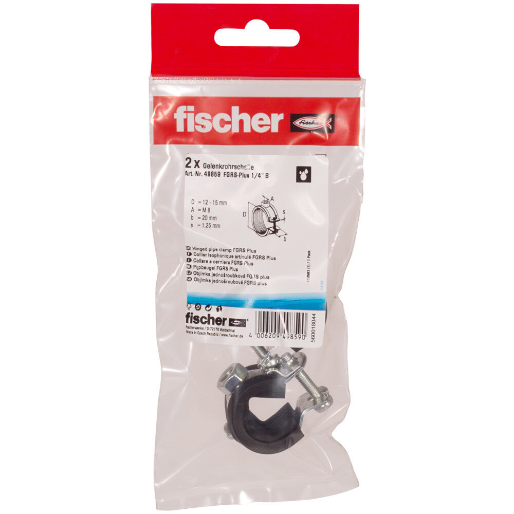 FGRS Plus 1/4&quot; B Στήριγμα σωλήνων σακουλάκι