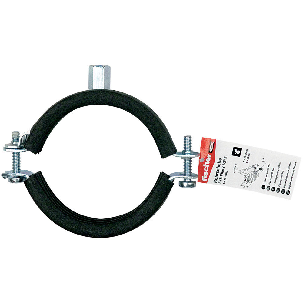 FRS Plus 2 1/2&quot; E Στήριγμα σωλήνων μονό