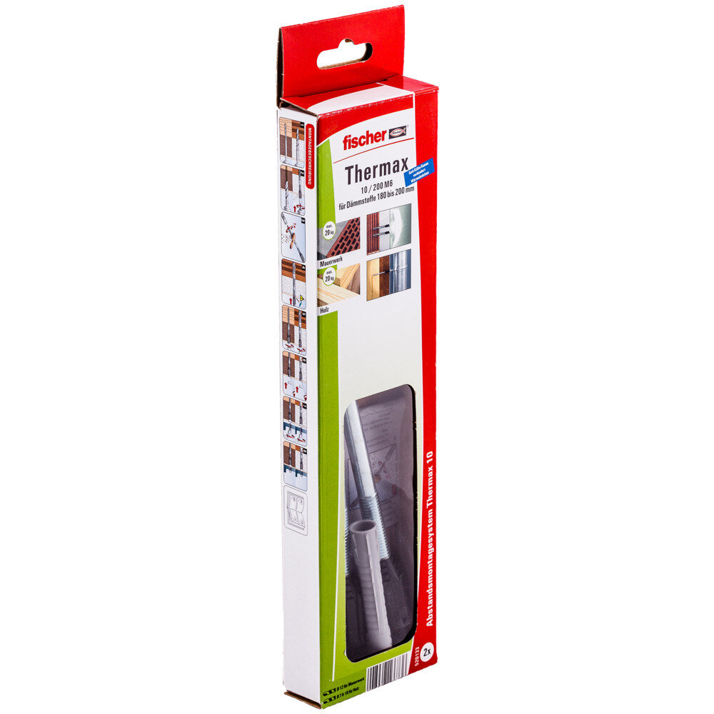 TherMax 10/200 M6 B (2x) Στήριγμα με θερμοδιακοπή blister