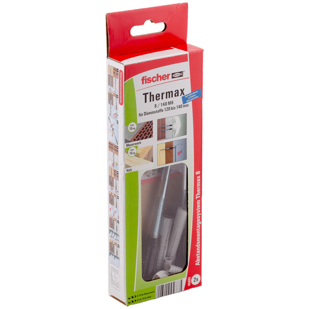 TherMax 8/140 M6/4,5-6,0 B (2x) Στήριγμα με θερμοδιακοπή blister