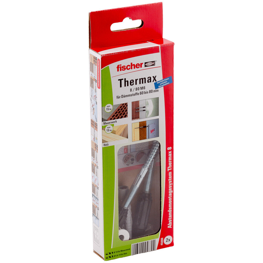 TherMax 8/80 M6/4,5-6,0 B (2x) Στήριγμα με θερμοδιακοπή blister