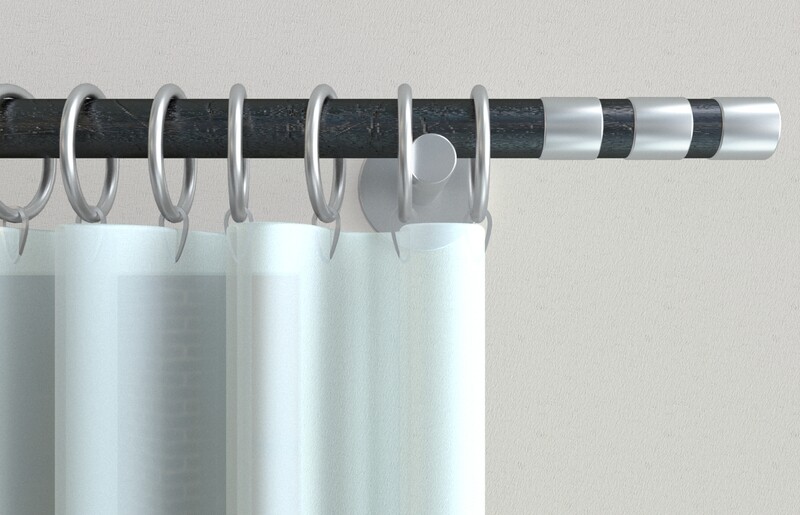 Στερέωση κουρτινόξυλου