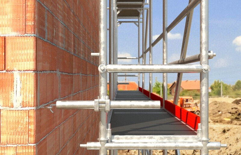 Στερέωση ικριωμάτων πρόσοψης (σκαλωσιών) με χρήση βιδοθηλιάς