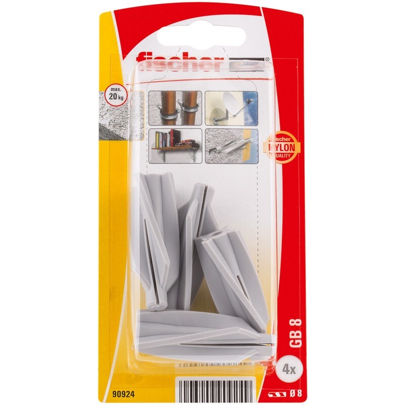 GB 8 Βύσμα για πορομπετόν blister (4x)