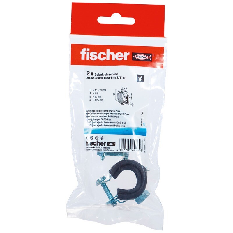 FGRS Plus 3/8&quot; B Στήριγμα σωλήνων σακουλάκι