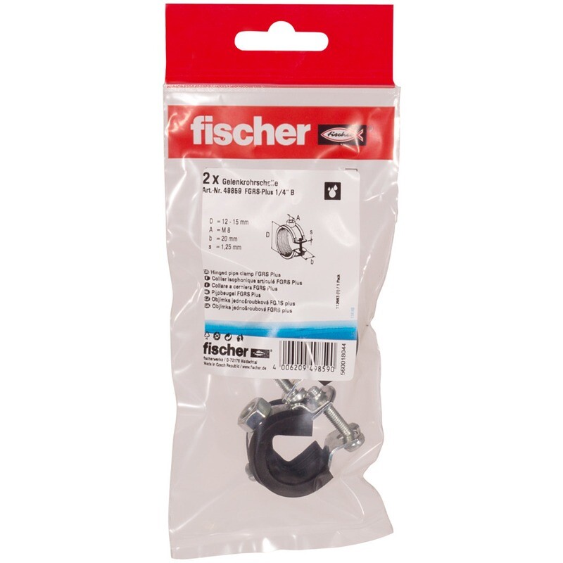 FGRS Plus 1/4&quot; B Στήριγμα σωλήνων σακουλάκι