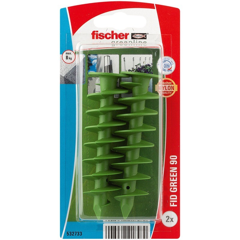 FID 90 Πράσινο βύσμα μόνωσης blister (2x)