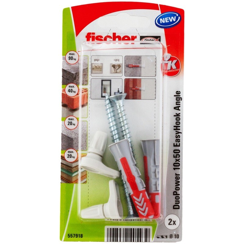 DuoPower 10x50 EasyHook γωνία blister (2x)