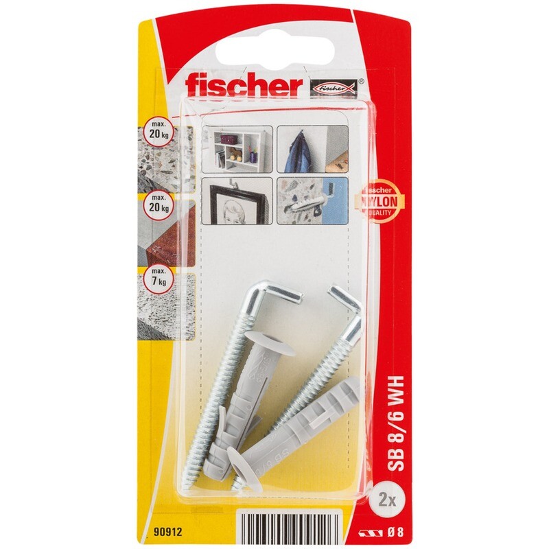 SB 8/6 Βύσμα γωνία blister (2x)