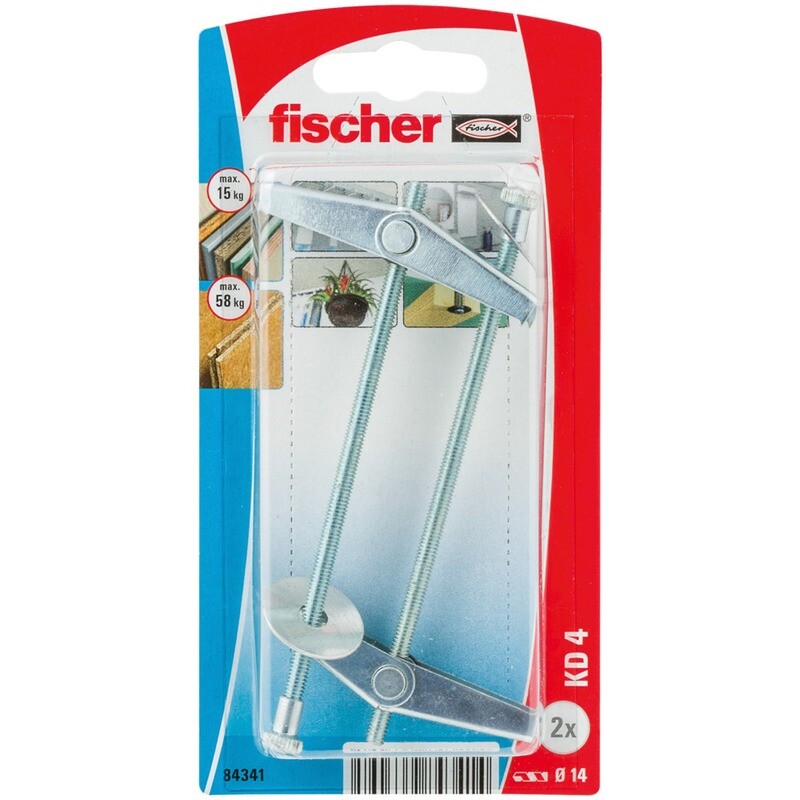 KD 4 Στήριγμα λεπτότοιχων υλικών blister (2x)