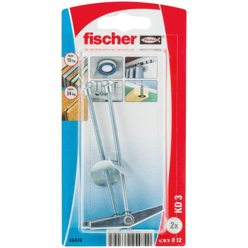 KD 3 Στήριγμα λεπτότοιχων υλικών blister (2x)