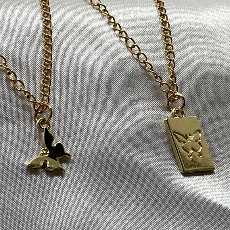 Ensemble de colliers "Nica &amp; Rigel" 🦋