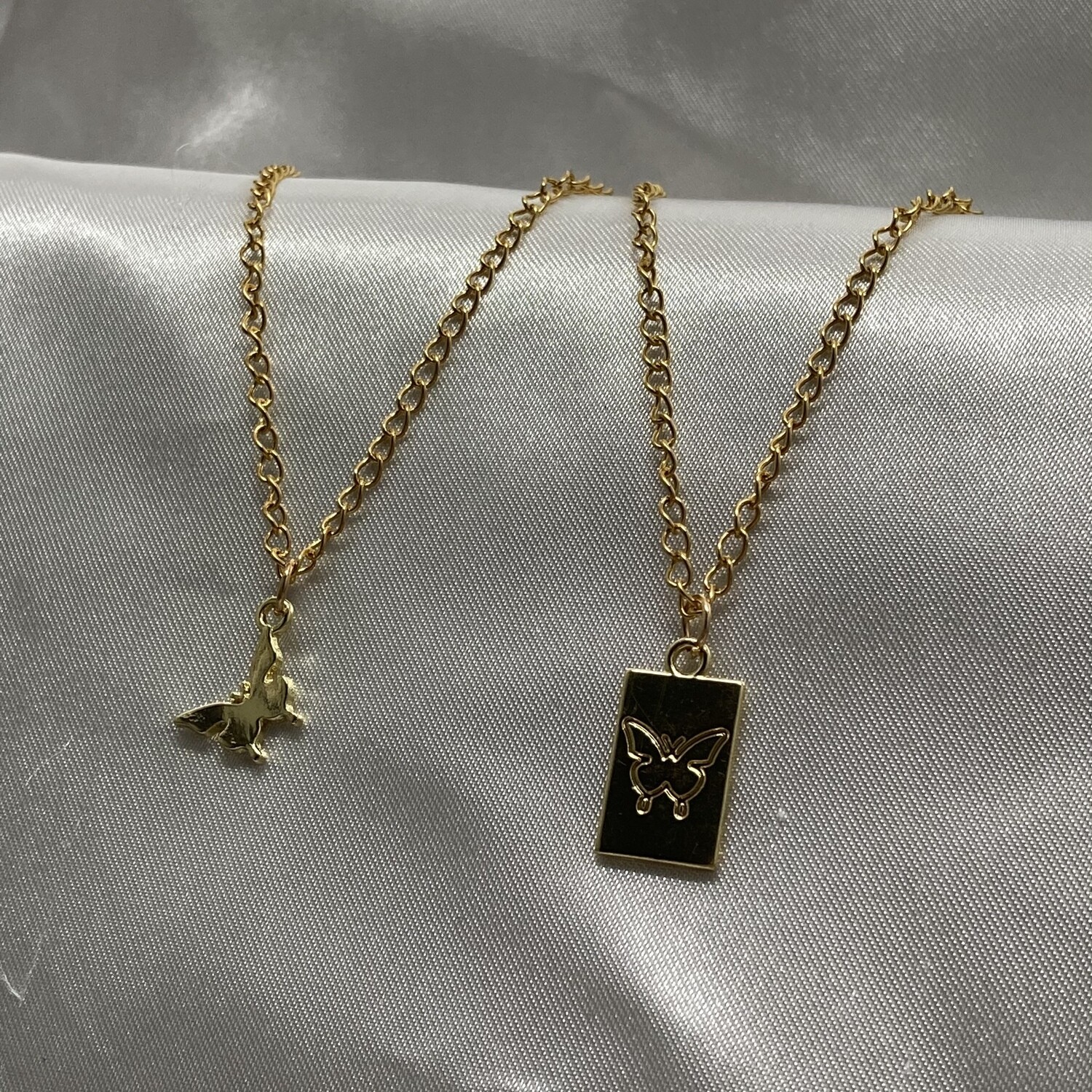 Ensemble de colliers &quot;Nica &amp; Rigel&quot; 🦋