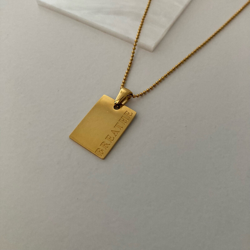 Collier “Breathe”