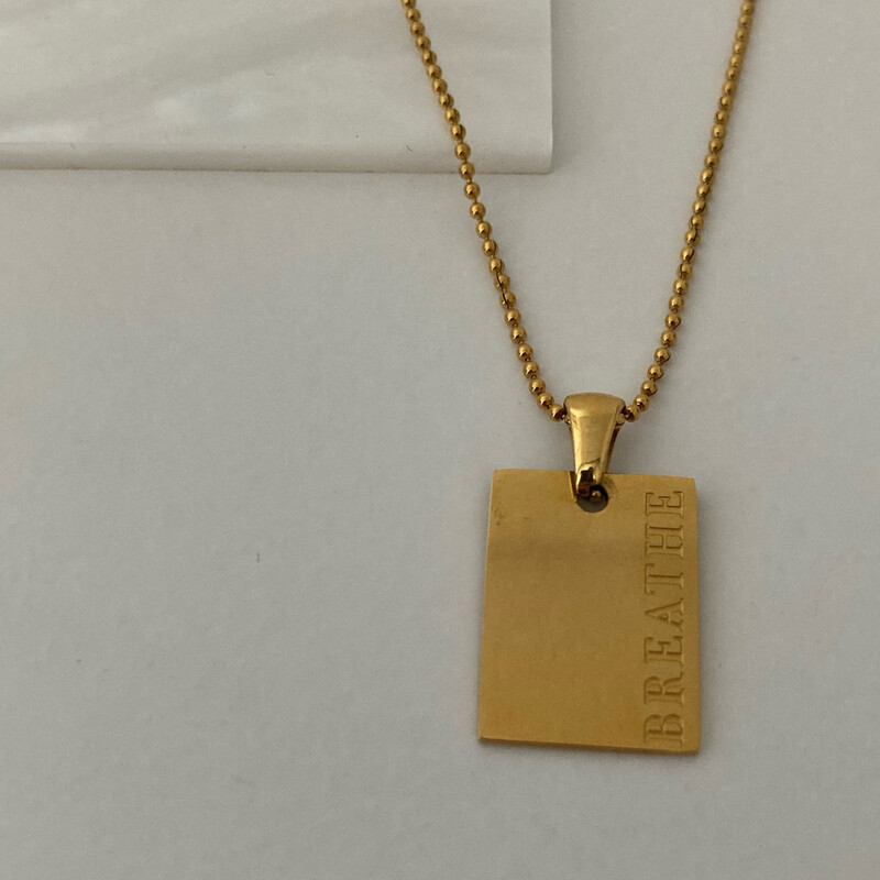 Collier “Breathe”