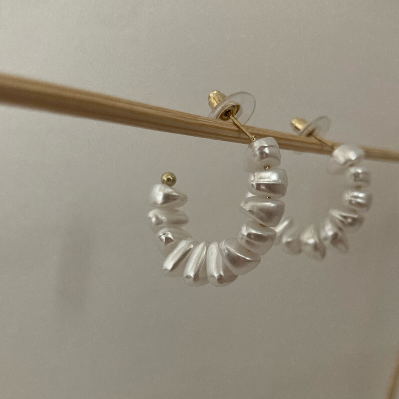 Boucles d’oreilles "Pearls”