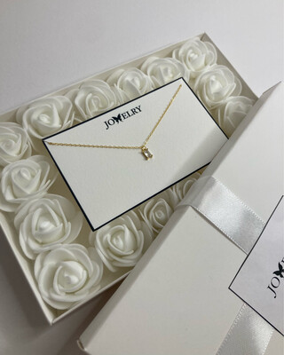 Boîte cadeau roses blanche