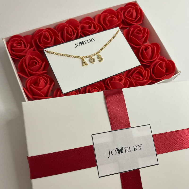 Boîte cadeau roses rouges