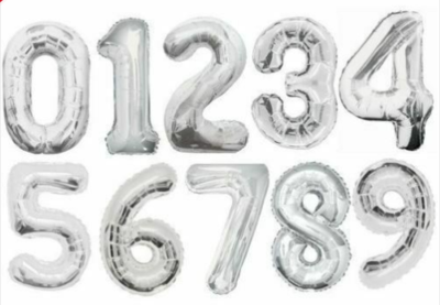 Foil BIG Numbers