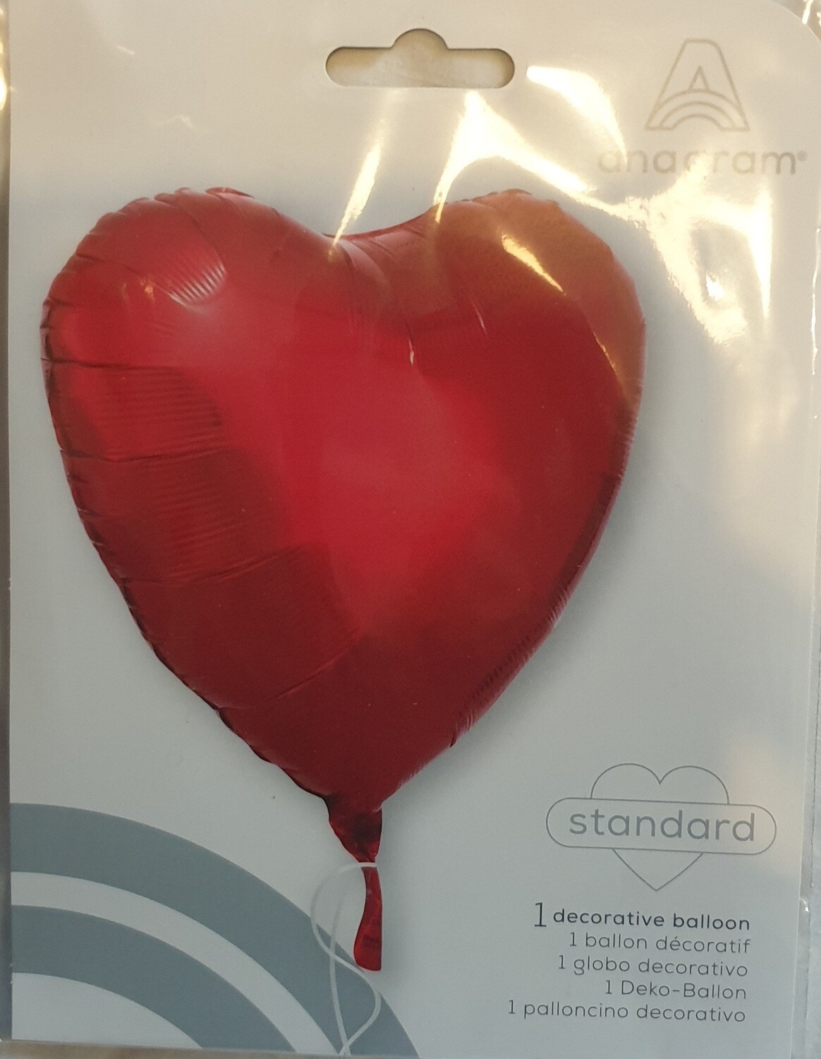 Red Heart   18&quot; Foil