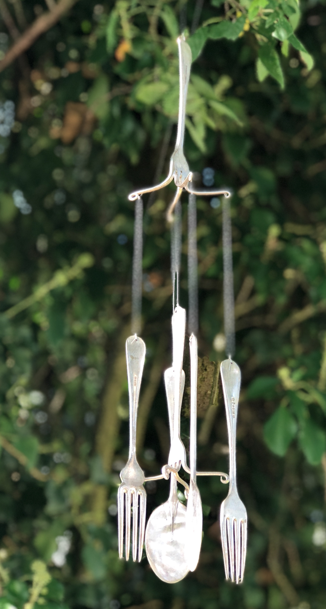 Classic Recycled Cutlery Wind Chime