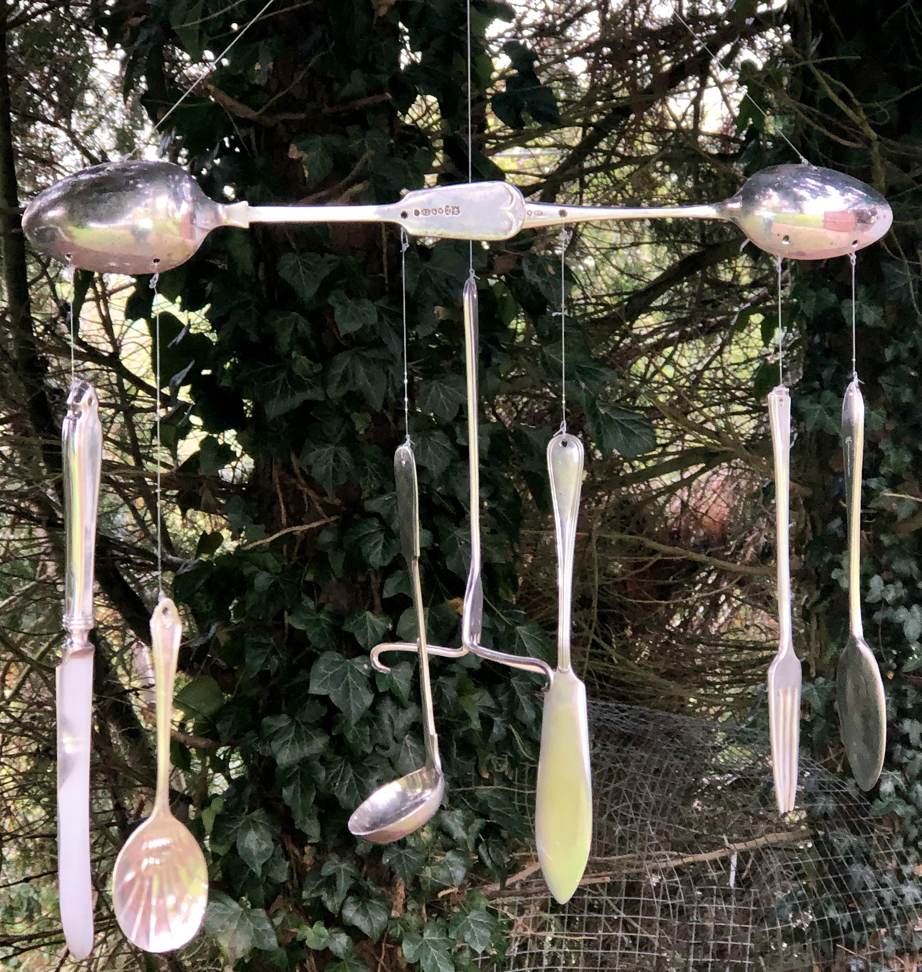 Classic Recycled Cutlery Wind Chime