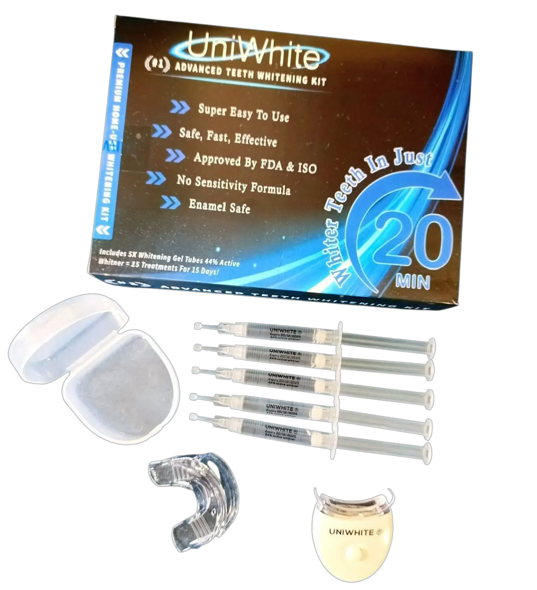 Advanced teeth whitening kit