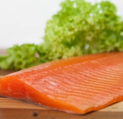 Kalt geräucherte Lachsforelle (+/- 200g)