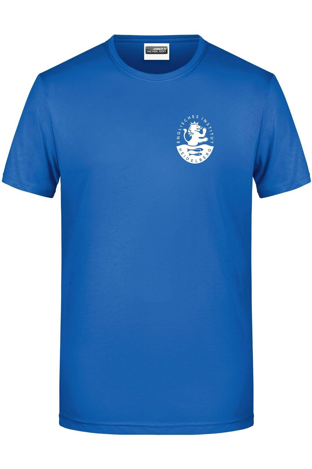 Damen-Shirt - Englisches Institut Heidelberg, Druckfarbe: weiß