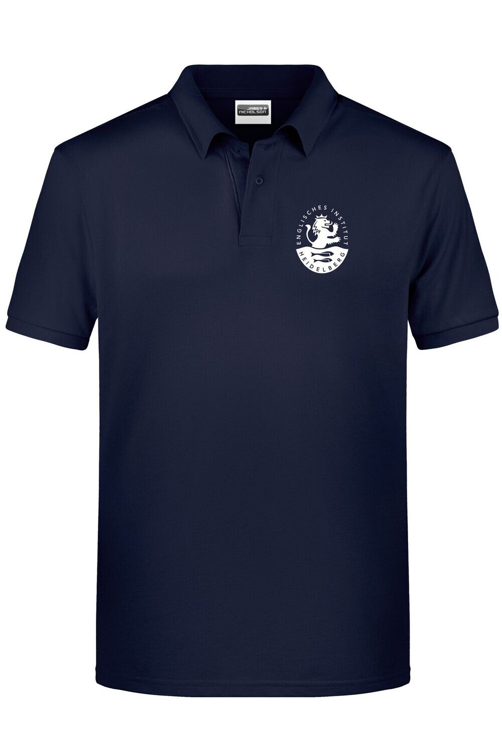 Kinder Polo- Englisches Institut Heidelberg, Farbe: navy