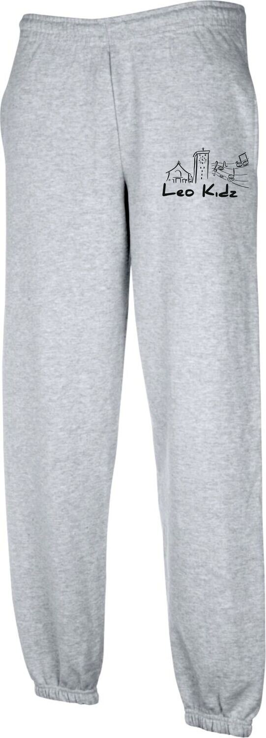 Jogging Hose - Leo Kids, Farbe: grey-heather