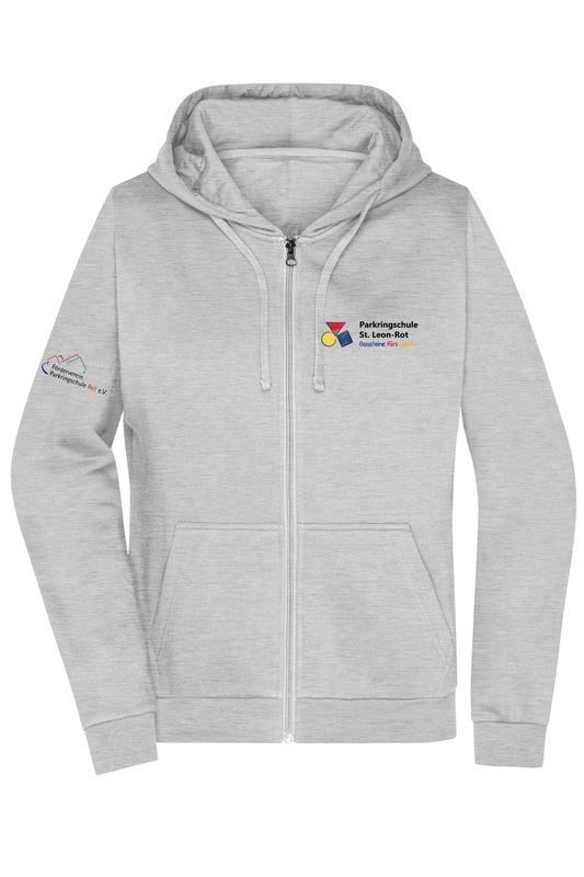 Damen Parkringschul-Zip Hoody Damen Parkringschul-Zip Hoody
