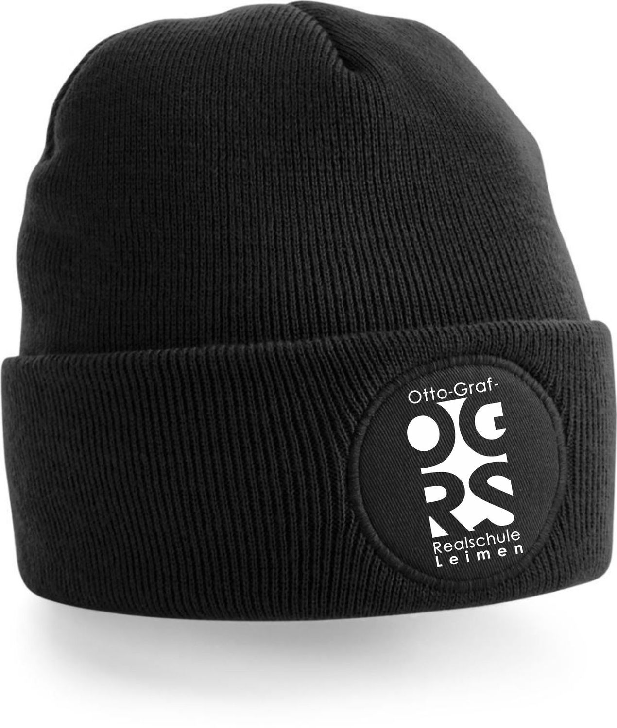 Otto-Graf-Realschule Strickmütze Otto-Graf-Realschule Strickmütze, Artikel: schwarz