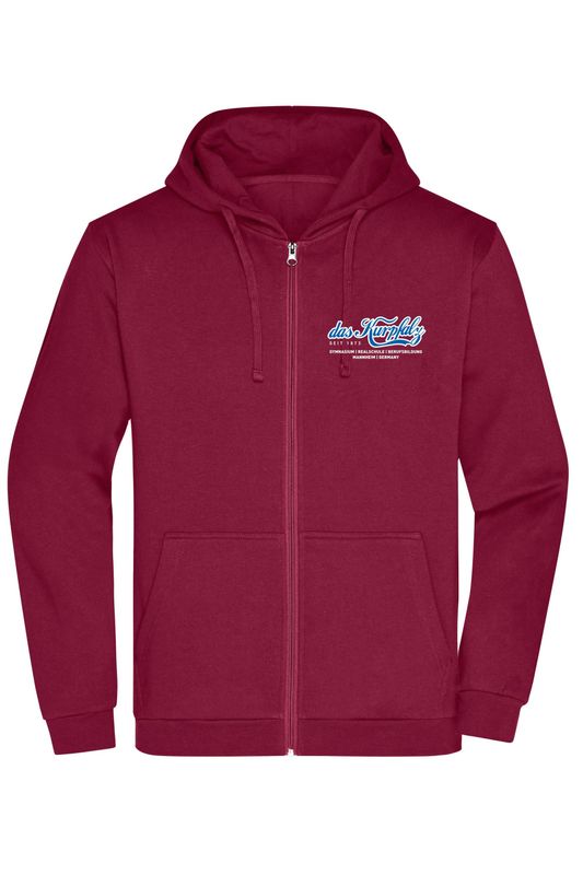 Herren Kurpfalz Gymnasium Zip Hoody Herren Kurpfalz Gymnasium Zip Hoody