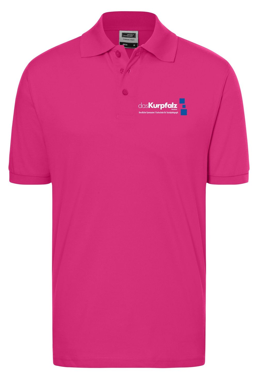Damen Kurpfalz Gymnasium Mannheim Polo Damen Kurpfalz Gymnasium Mannheim Polo, Farbe: pink