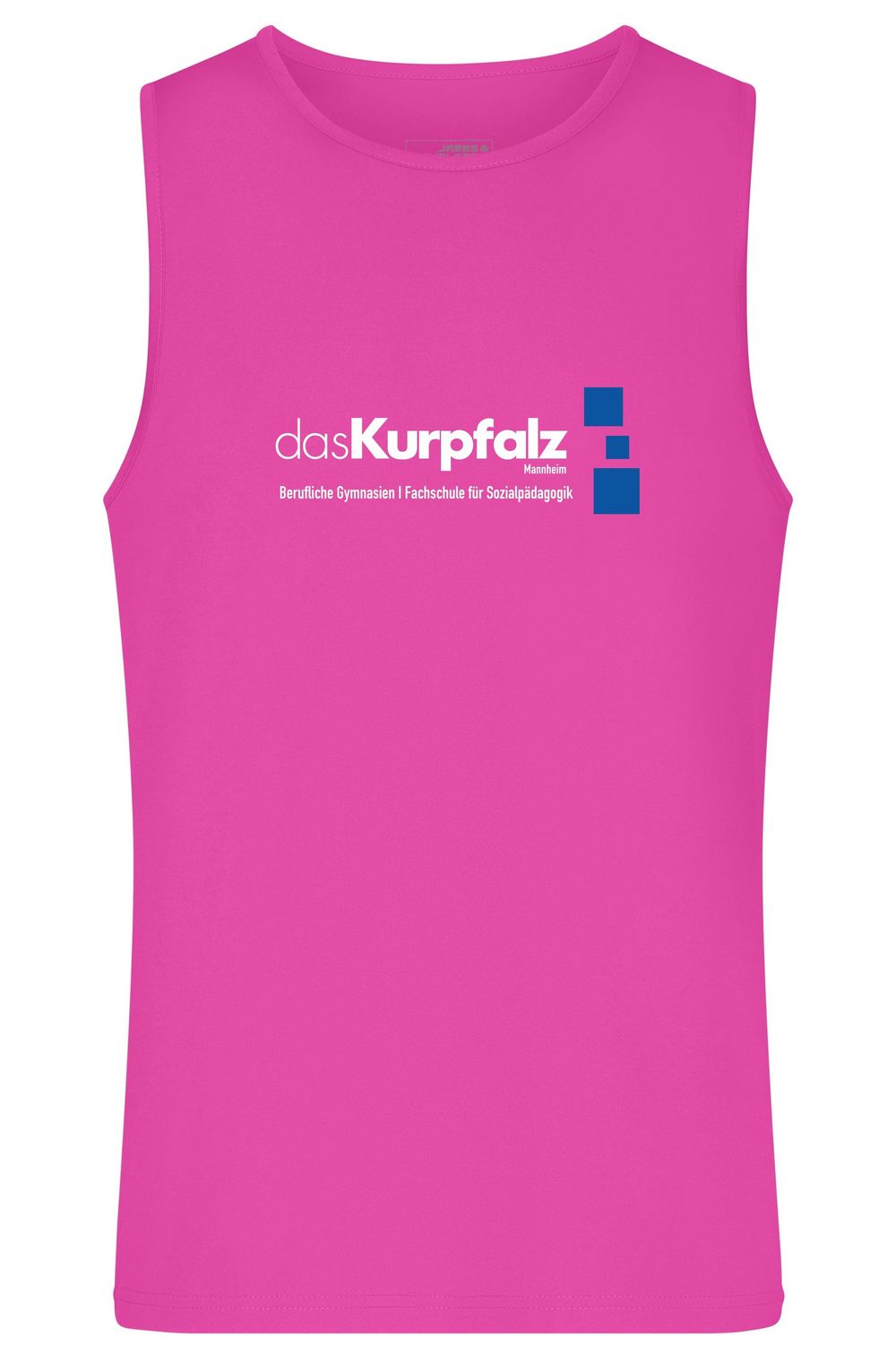 Damen Kurpfalz Gymnasium Mannheim Tanktop, Farbe: pink