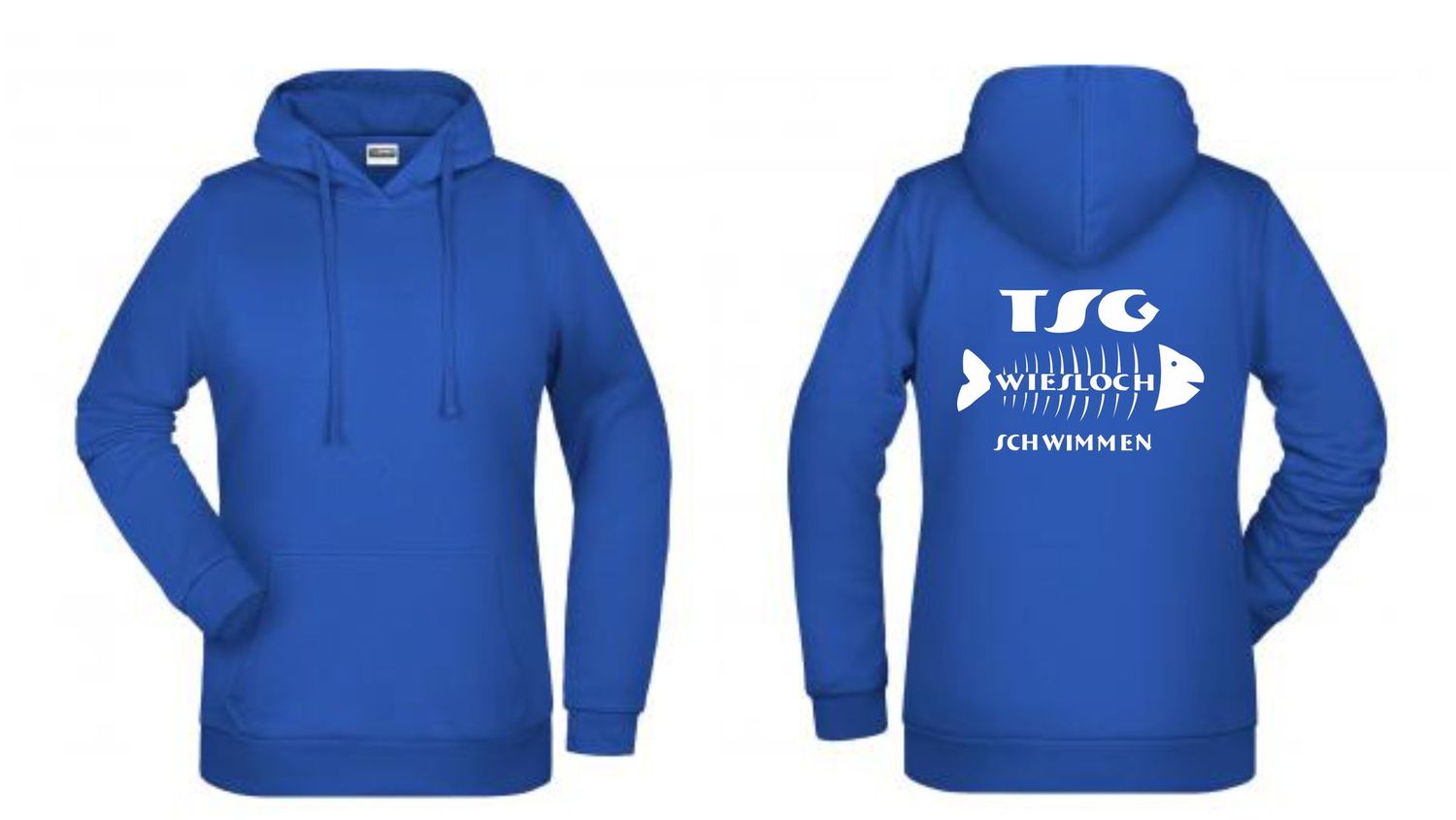 Kapuzenpullover - TSG Wiesloch Schwimmen Kapuzenpullover - TSG Wiesloch Schwimmen, Farbe: royalblau