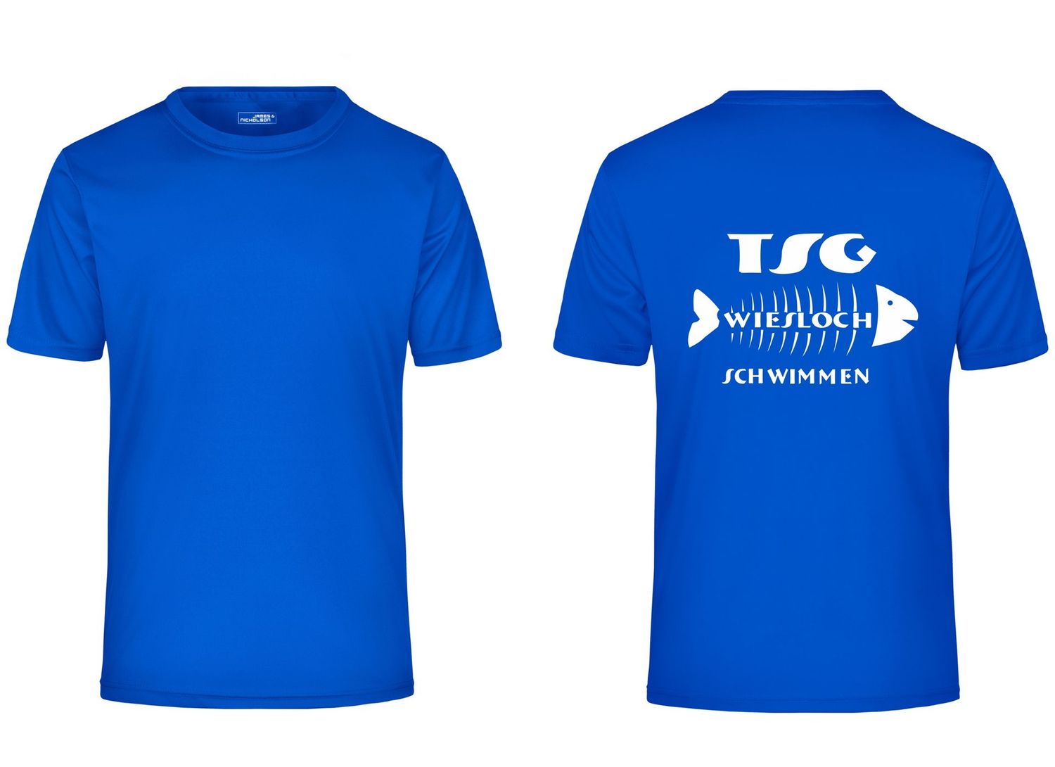 Sport-Shirt - TSG Wiesloch Schwimmen Sport-Shirt - TSG Wiesloch Schwimmen, Farbe: royalblau