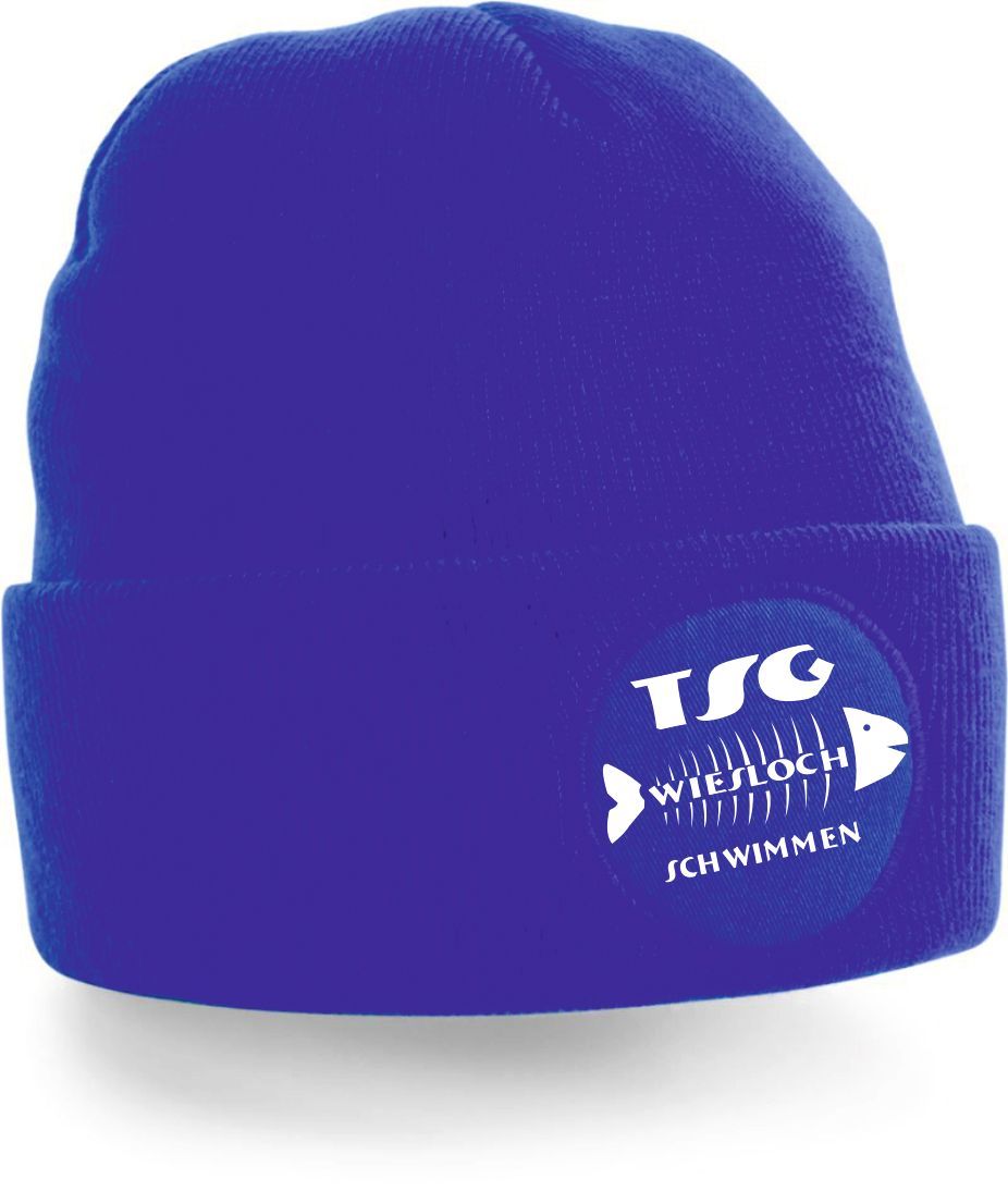 Strickmütze TSG Wiesloch, Artikel: royalblau